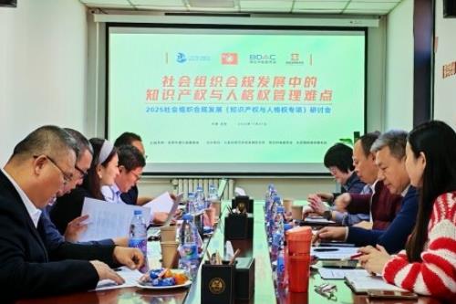 2025社会组织合规发展（知识产权与人格权专项）研讨会在京召开