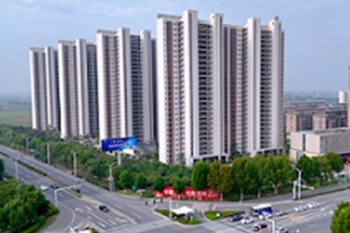 江苏省盐城市阜宁县湖畔景苑住宅建设项目一期工程顺利完工